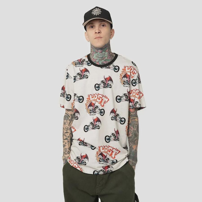 Camiseta Lost Highway Masculina - Foto 1