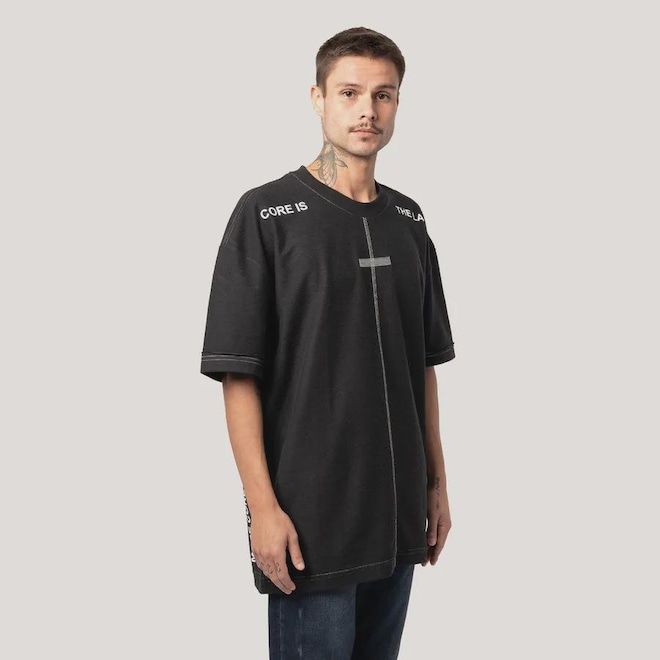 Camiseta Box Fit MCD Recorte Core Masculina - Foto 1