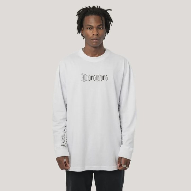 Camiseta Especial ML Box Fit MCD Salmos Masculina - Foto 1