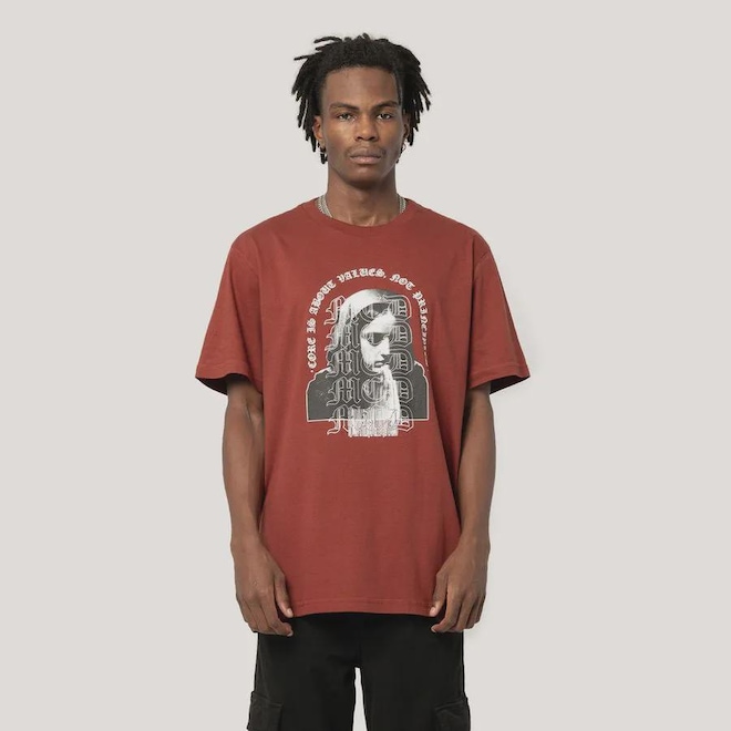 Camiseta Regular MCD Perg Santa Masculina - Foto 1