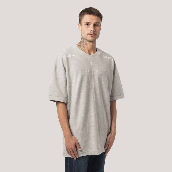 Camiseta Box Fit MCD Recorte Core Masculina - Foto 1