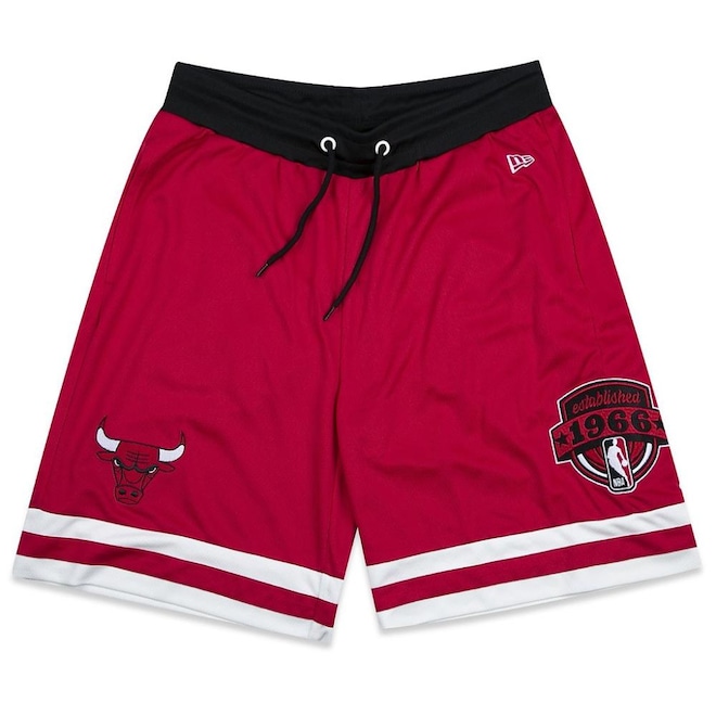 Bermuda Masculina New Era Chicago Bulls Core - Foto 1