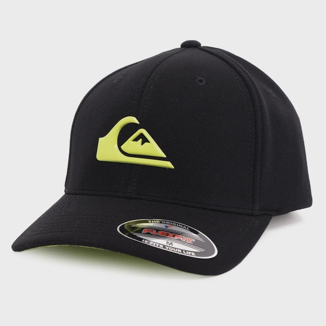 Boné Quiksilver Lime Logo Black - Foto 1