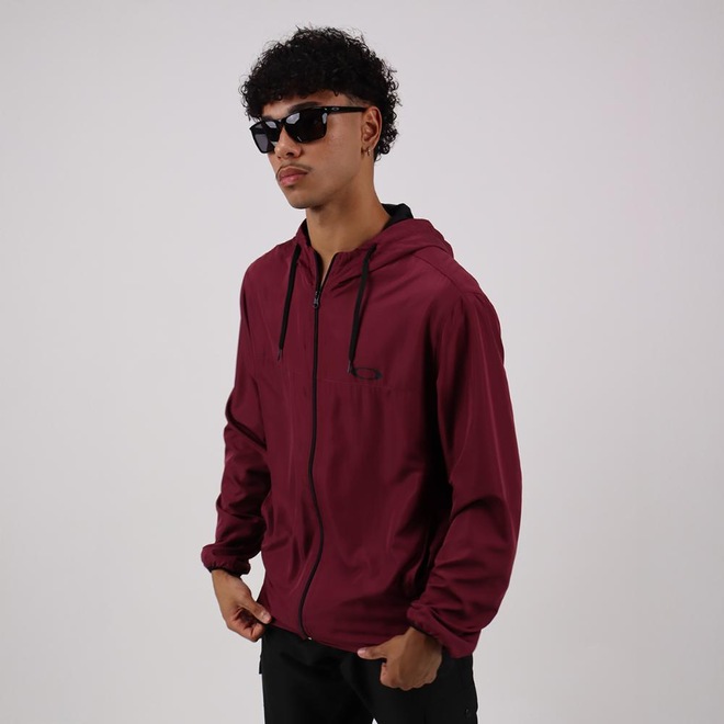 Jaqueta Masculina Oakley com Capuz Windbreaker II - Foto 1