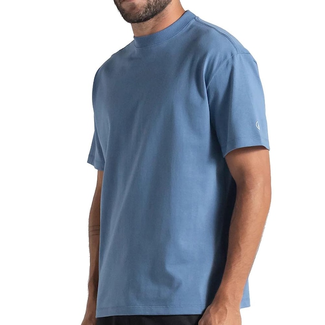 Camiseta Volcom Comfort Circle Solid WT25 Masculina - Foto 1