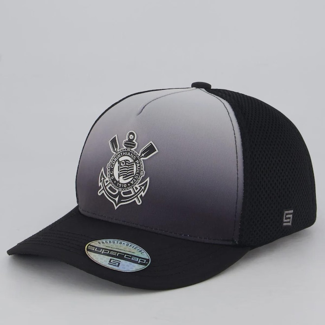 Boné Adulto do Corinthians Supercap Americano Aba Curva - Foto 1