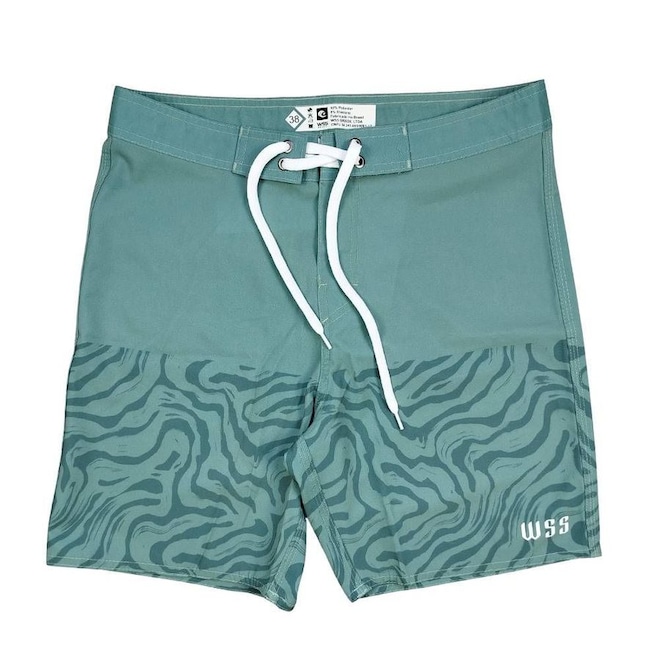 Boardshort Bermuda Surf Tactel WSS Wave Masculina - Foto 1
