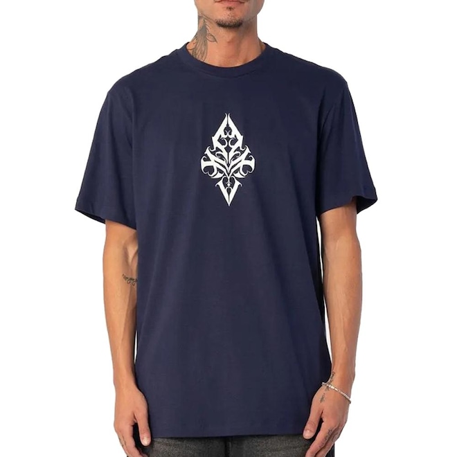 Camiseta MCD Espada Caligrafitti WT25 Marinho Abismo - Foto 1
