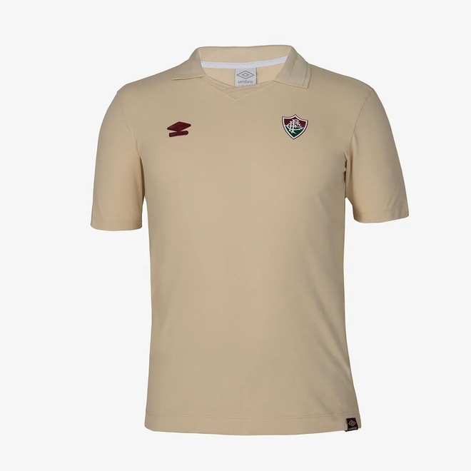 Camisa Fluminense 2025 Polo Viagem Umbro Masculino - Foto 1