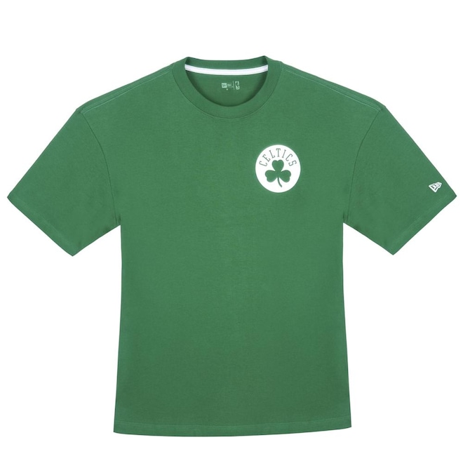 Camiseta Masculina New Era Regular NBA Boston Celtics Core - Foto 1