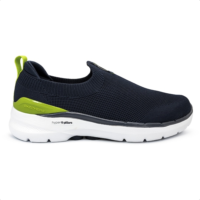 Tênis Masculino Skechers Slip On Go Walk 6 - Foto 1