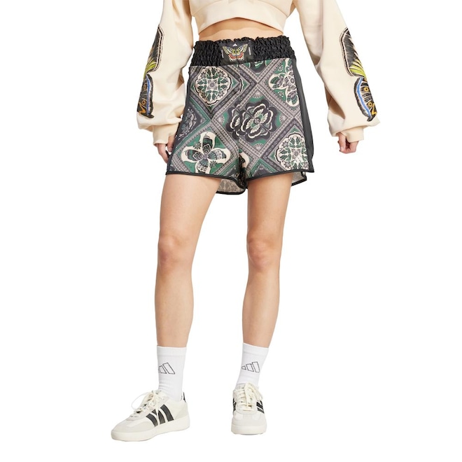 Short Feminino adidas X Farm Premium - Foto 1