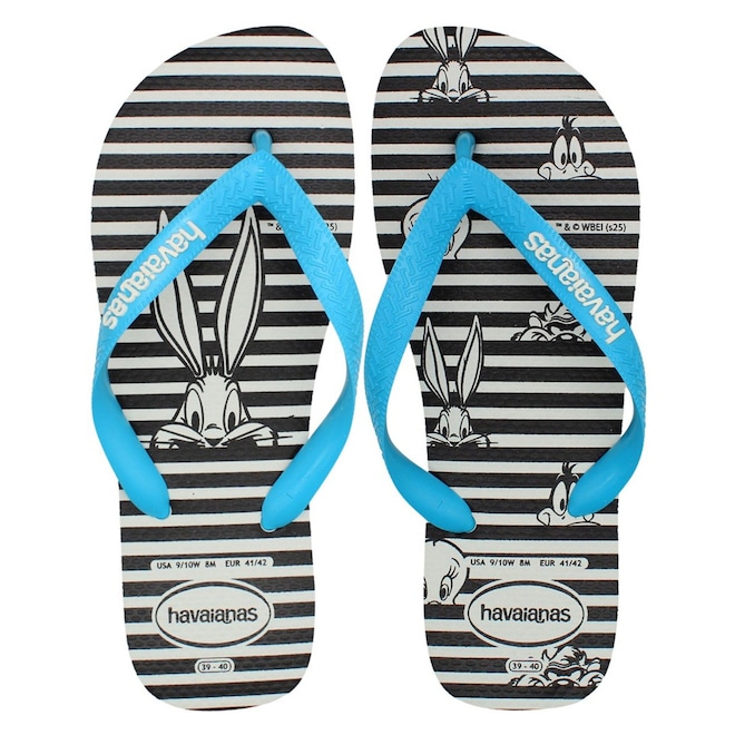 Chinelo Havaianas Looney Tunes Unissex - Foto 1