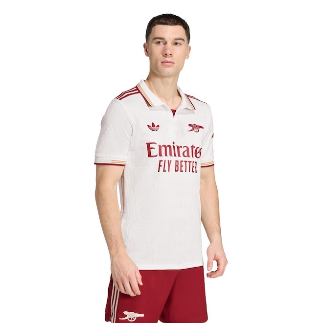 Camisa Arsenal III 25/26 Masculina Adidas Authentic - Foto 1