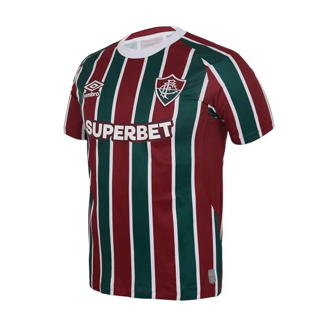 Camisa do Fluminense I 25/26 Masculina Umbro Torcedor - Foto 1