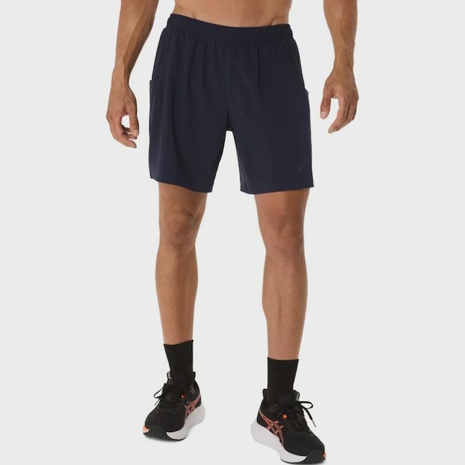Shorts Asics 2 In 1 Woven 7In Masculino - Foto 1