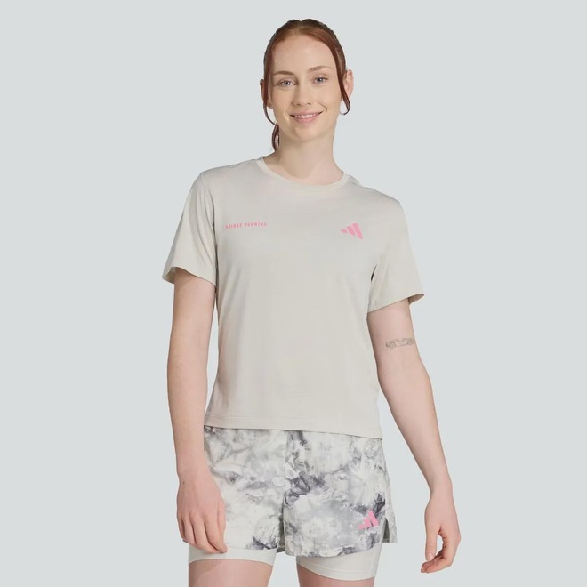 Camiseta adidas Own The Run Feminina - Foto 1
