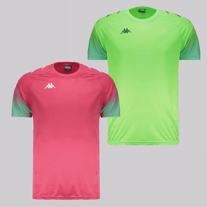 Kit 2 Camisetas Kappa Bearr Masculino - Foto 1