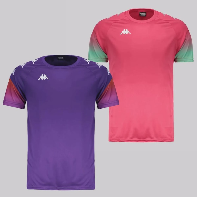 Kit 2 Camisetas Kappa Bearr Masculina - Foto 1