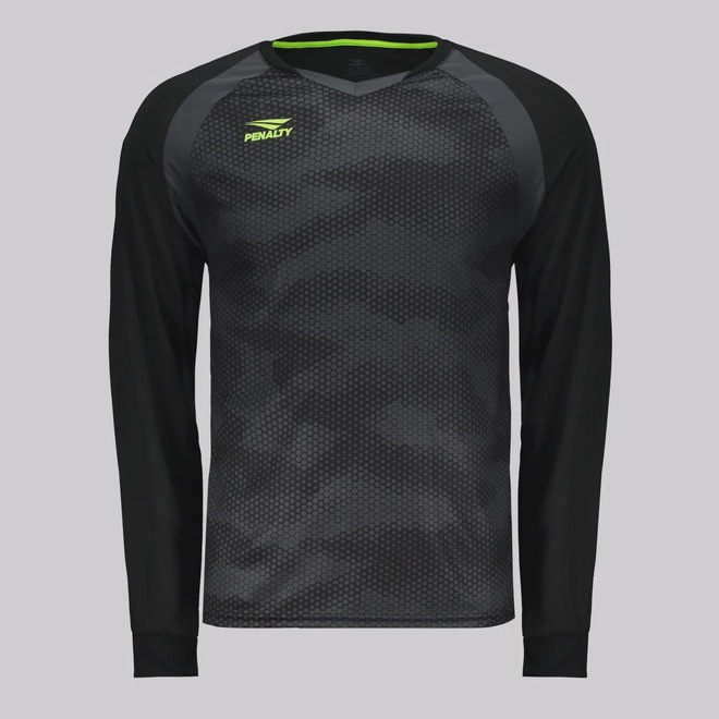 Camisa Penalty Goleiro Delta X Manga Longa Masculina - Foto 1