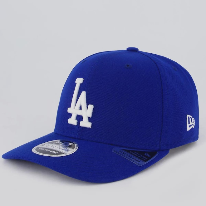 Boné Adulto New Era MLB Los Angeles Dodgers 970 Aba Curva - Foto 1