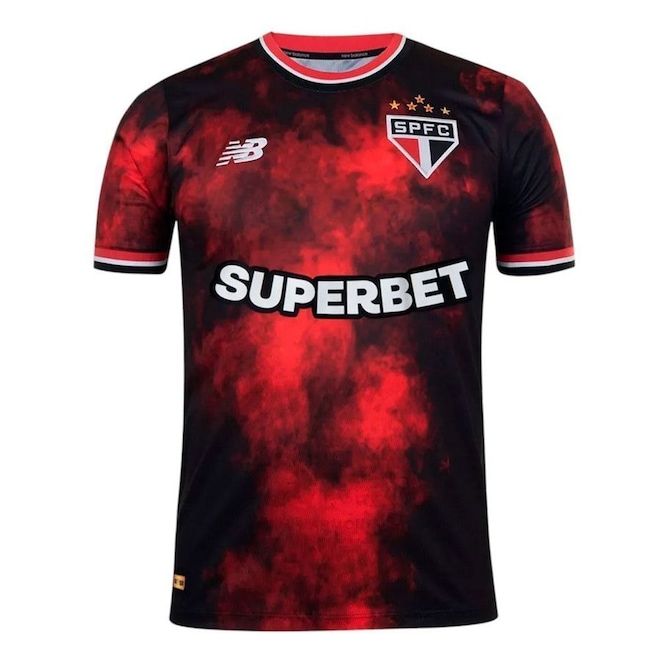 Camisa do São Paulo III Torcedor 2024/25 New Balance Masculina - Foto 1