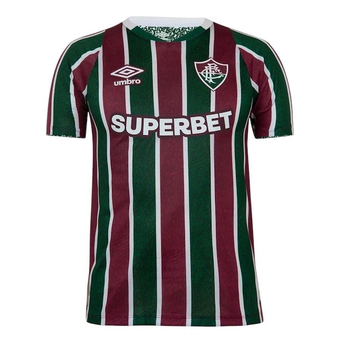 Camisa do Fluminense I 2024/25 Umbro Masculina - Foto 1