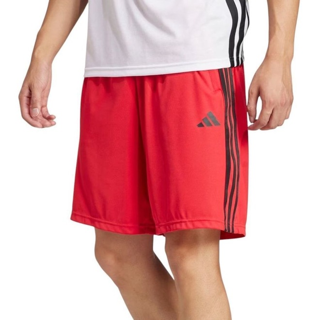 Bermuda adidas Essentials 3 Stripes Masculina - Foto 1