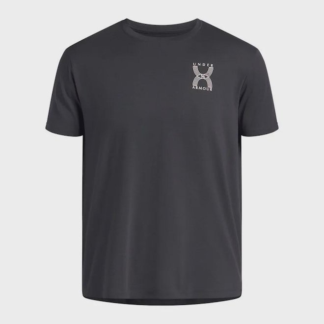 Camiseta Under Armour Run 96 Masculina - Foto 1