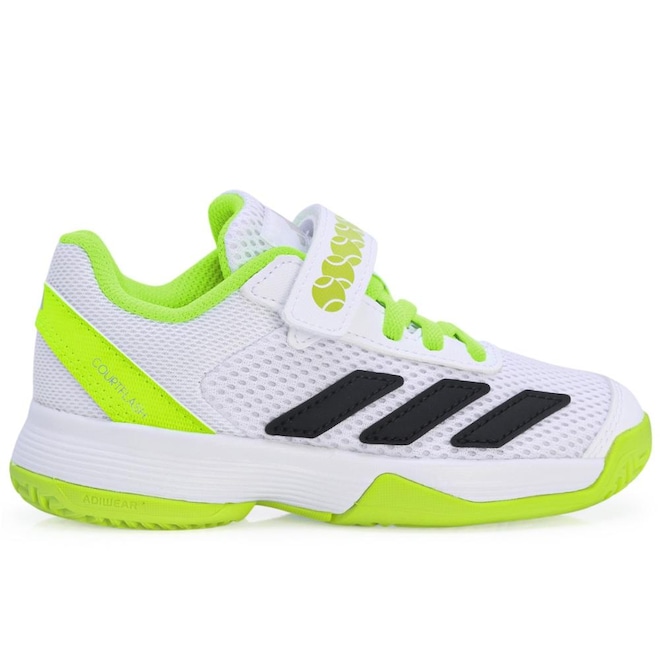 Tênis Infantil Adidas Courtflash Hook-And-Loop - Foto 1