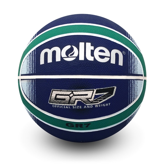 Bola de Basquete Molten de Borracha Premium BGRX T7 - Foto 1