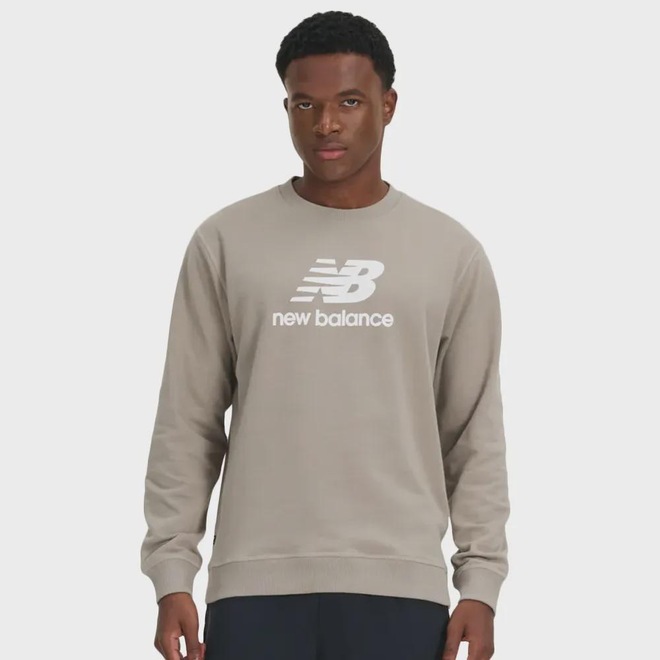 Blusão sem Capuz Masculino New Balance Essentials Basic - Foto 1