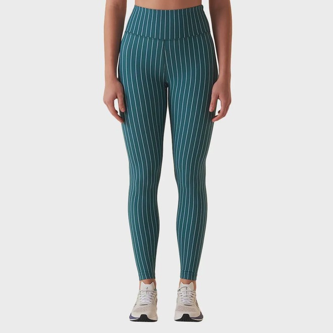 Calça Legging Feminina Fila Future Sports Pinstripes Flow - Foto 1