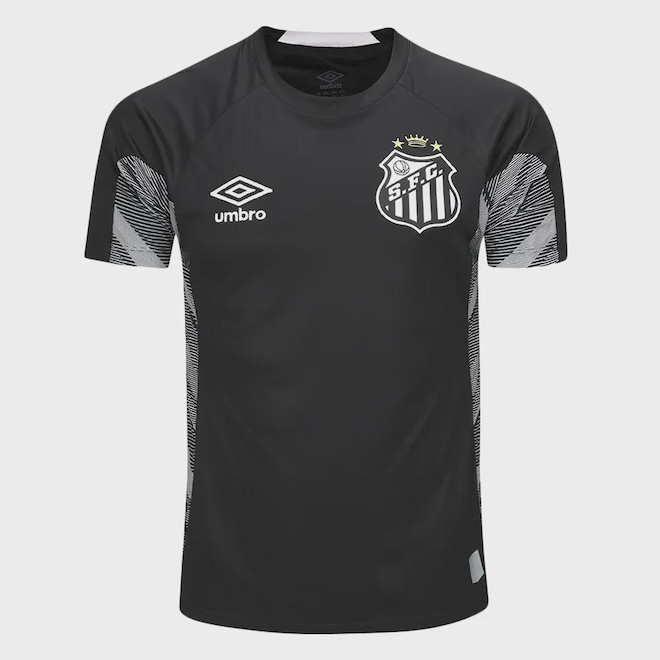 Camisa de Goleiro do Santos 25/26 Masculina Umbro - Foto 1