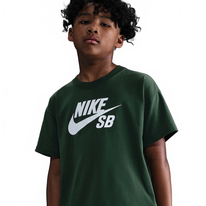 Camiseta Nike SB Harbor Infantil - Foto 1