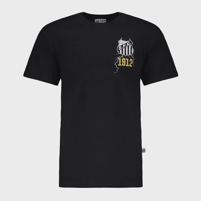 Camiseta Infantil Surf Center Santos Nascer e Viver - Foto 1