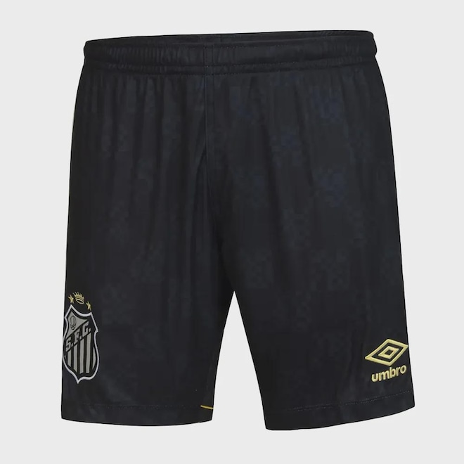 Calção Masculino do Santos II 25/26 Umbro - Foto 1