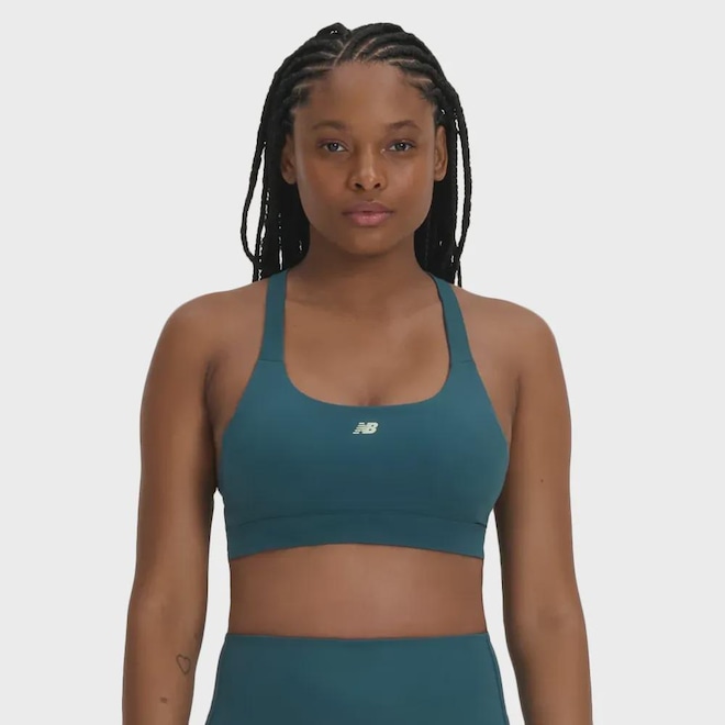 Top Feminino New Balance Essentials Run - Foto 1