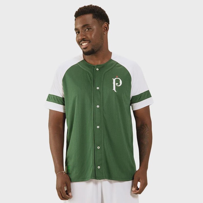 Camisa Masculina Betel Palmeiras Baseball III - Foto 1