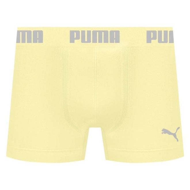 Cueca Puma Boxer Sem Costura Masculina - Foto 1