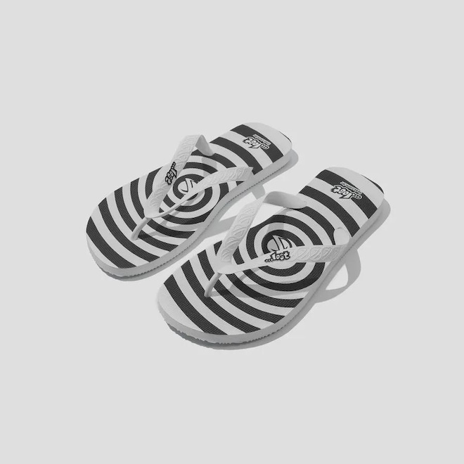 Chinelo Lost Spiral Masculino - Foto 1