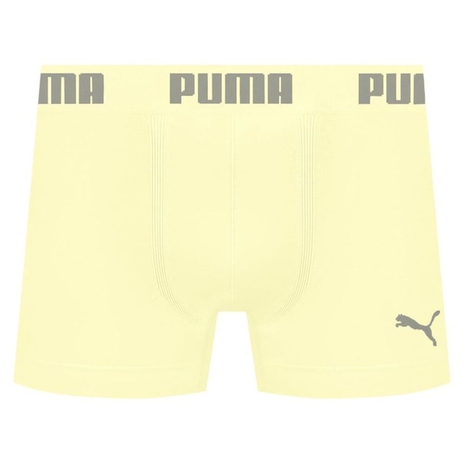Cueca Puma Boxer Sem Costura Masculina - Foto 1