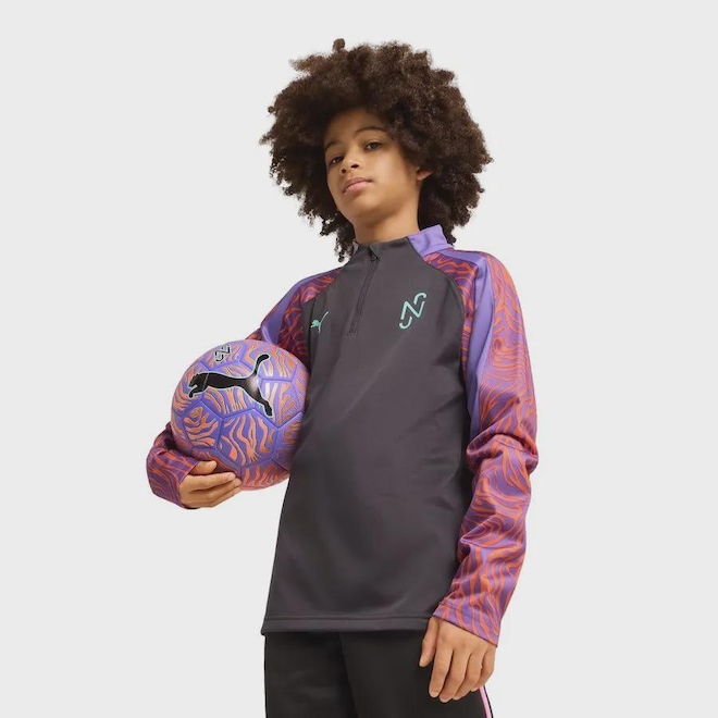 Blusão Infantil Puma Neymar Treino Creativity - Foto 1