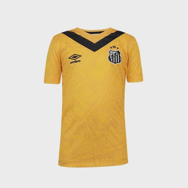 Camisa do Santos III 24/25 Infantil Umbro - Foto 1
