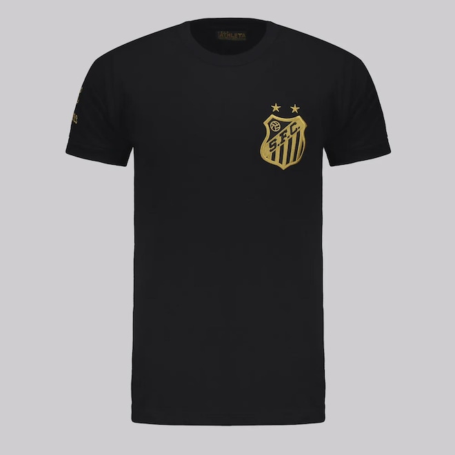 Camisa FutFanatics Santos Mil Gols Pelé - Foto 1