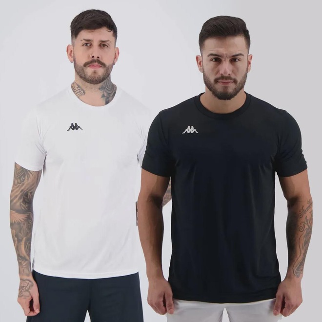 Camisa Kappa Modena - 2 unidades - Masculina - Foto 1