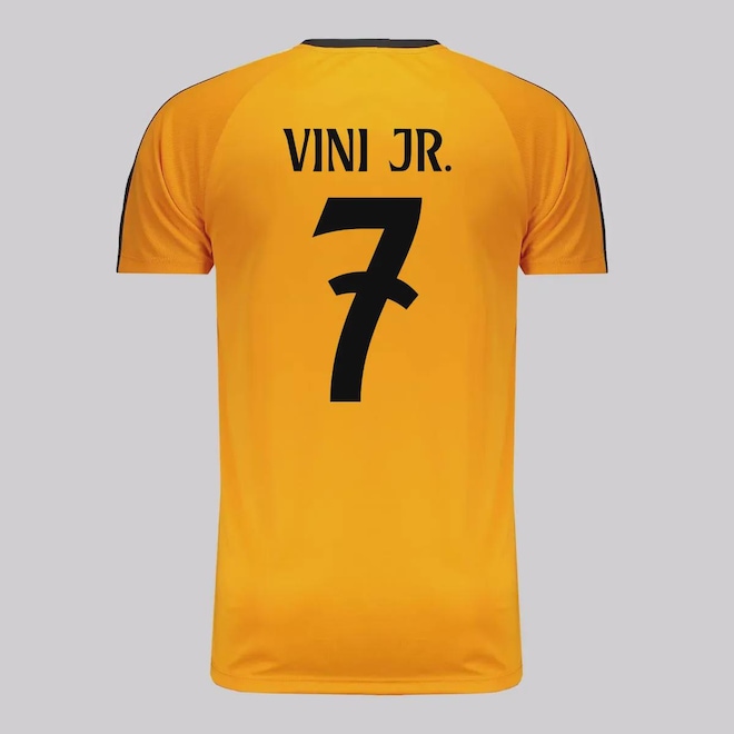 Camisa FutFanatics Real Madrid Vini Jr 7 Dry Fit Masculina - Foto 1