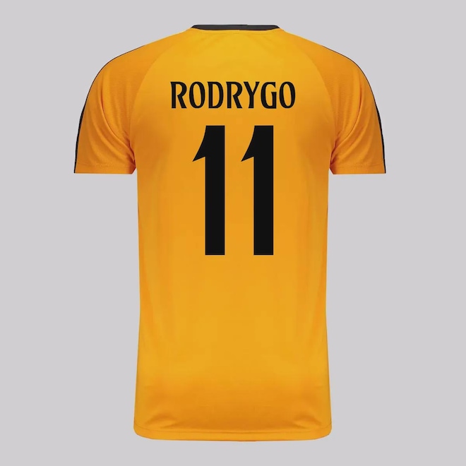 Camisa FutFanatics Real Madrid Rodrygo 11 Dry Fit Masculina - Foto 1