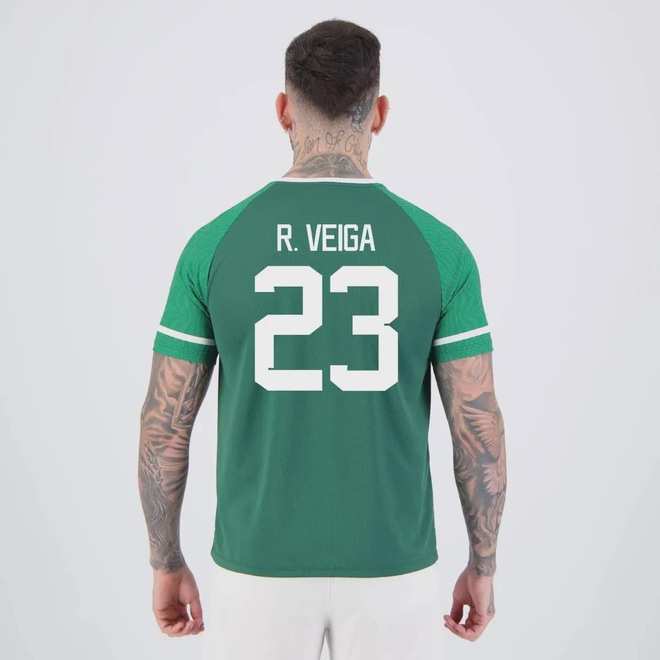 Camisa FutFanatics do Palmeiras Verdão R. Veiga 23 Masculina - Foto 1