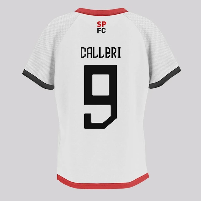 Camisa FutFanatics do São Paulo Calleri 9 Radix Infantil - Foto 1